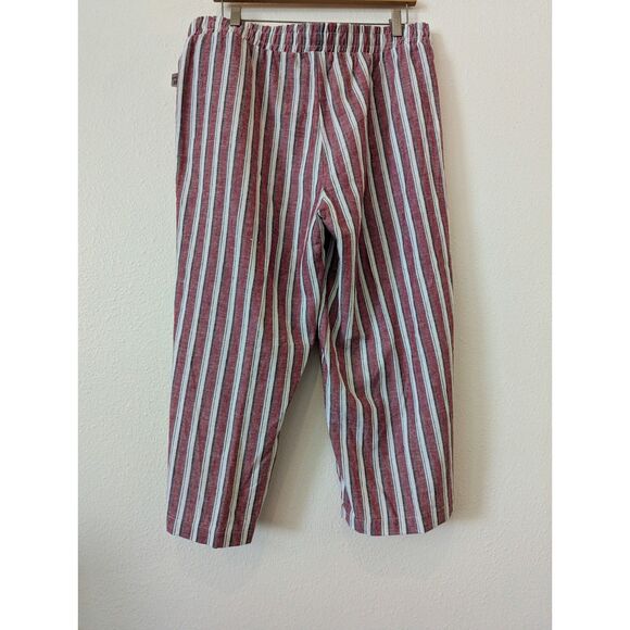 NWT   H+H by Harmony & Havoc Striped Linen/Rayon Blend Pants  Sz XL - Picture 3 of 8